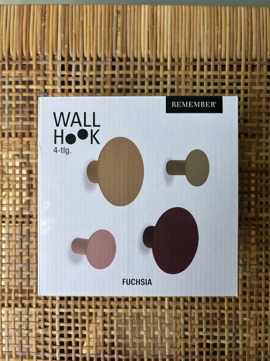 Guardaroba: Wallhook 4 tlg. Remember NEU – Nuovo e nell'imballaggio originale da Zürich venduto da Hannah.hue 1