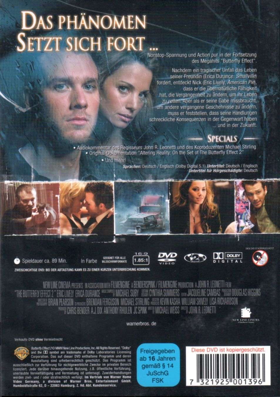 Tutti i DVDs: DVD: Butterfly Effect (Teil 1, 2 und 3) – Usato da Tägerig venduto da fil_f8k6 3