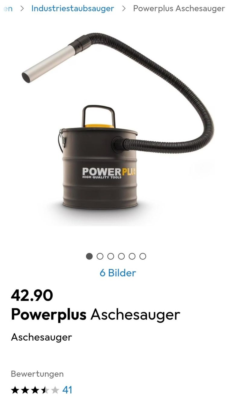 Aspirapolveri & Accessori: Aschesauger – Usato da Bronschhofen venduto da Skemaner_Abay 2
