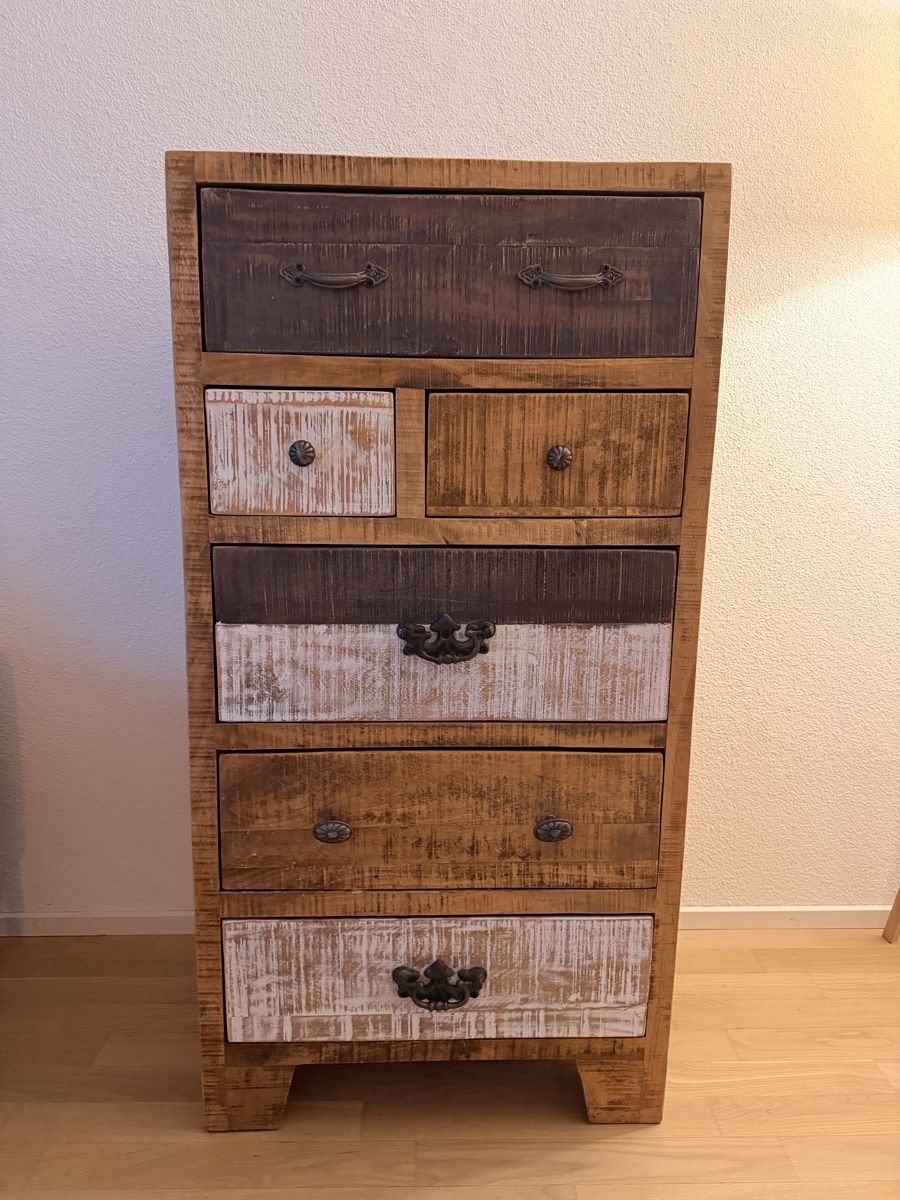 Cassettiere: Rustic / Shabby chic Kommode aus Holz – Usato da Münsingen venduto da michelerigert 1