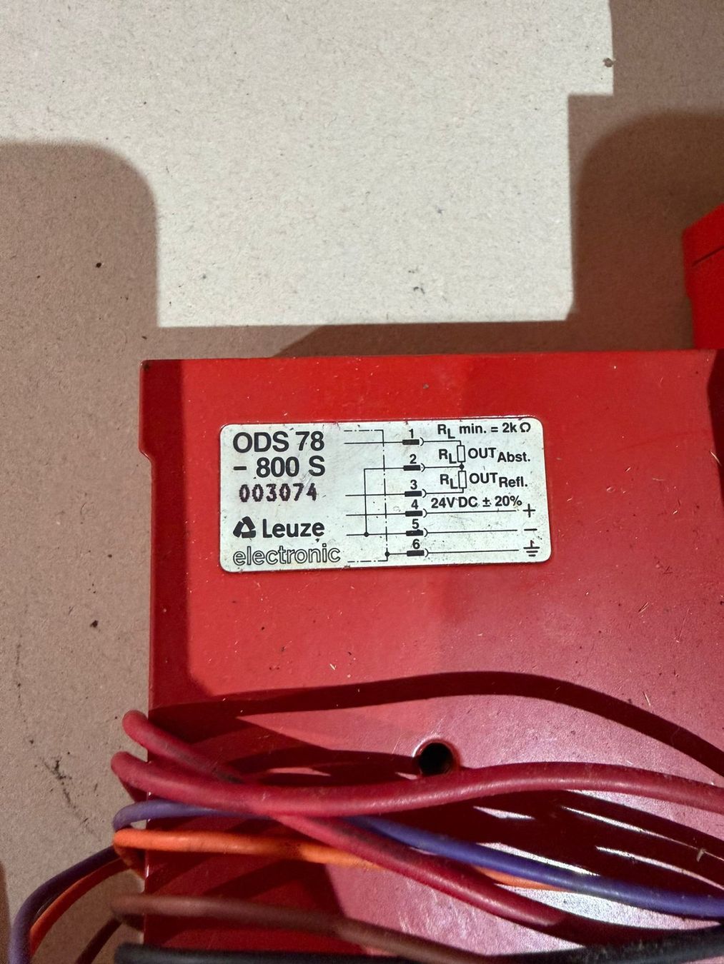 Componenti elettronici: Leuze ODS 78-800 S Sensor - Gebraucht, – Usato da Buchs AG venduto da Werkstatt-Shop 1