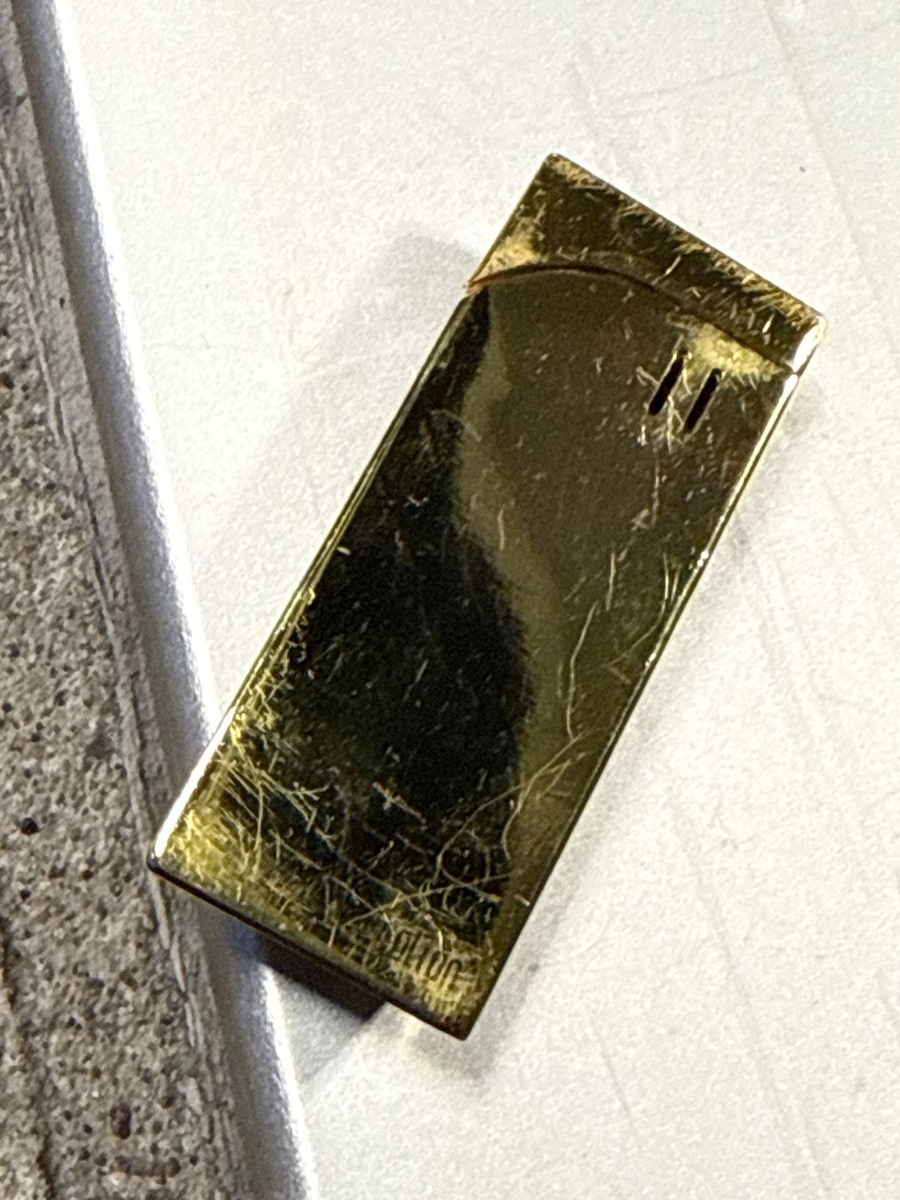Feuerzeuge: Briquet Vintage plaquer or – Gebraucht aus St imier von sav_bjf9 2