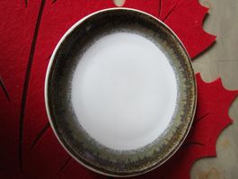 TELLER klein ANTIK ESCHENBACH 80ER JAHR PORZELLAN 17,5CM