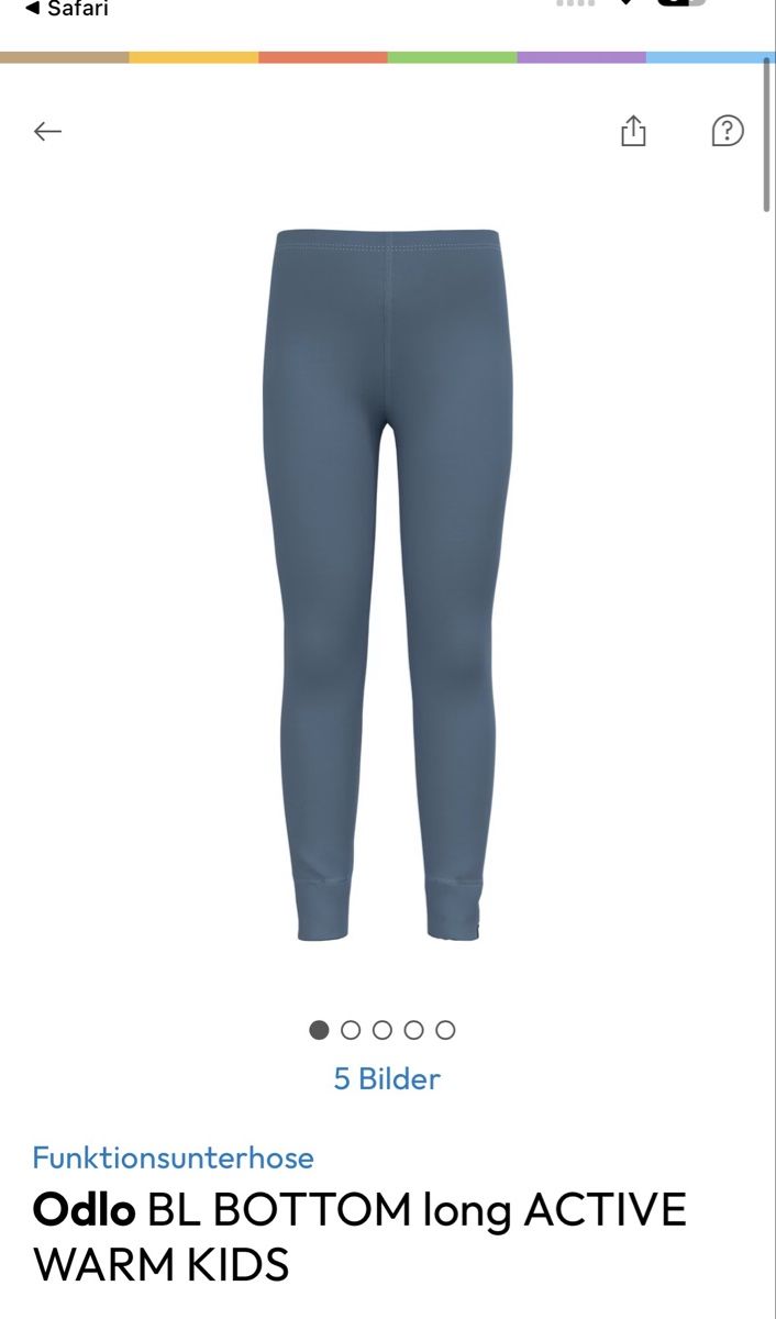 Odlo Biancheria intima: Odlo Funktionsunterhose Gr. 140 – Nuovo (secondo la descrizione) da Wetzikon ZH venduto da T2blade 6