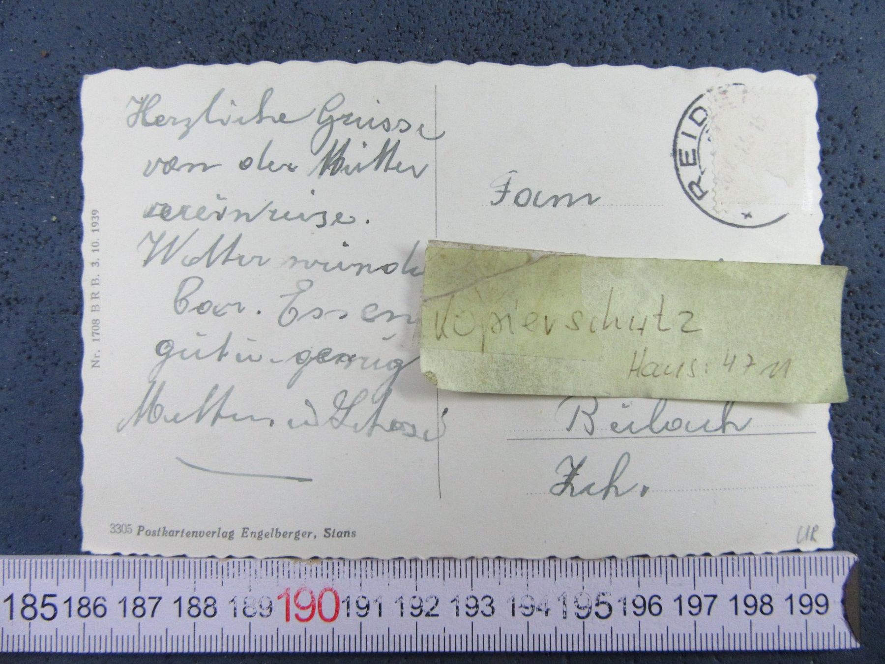 Cartoline postali: SEELISBERG HOTEL LÖWEN URI AK – Usato da Ettingen venduto da Hausi4711 1