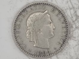 20 rappen 1894