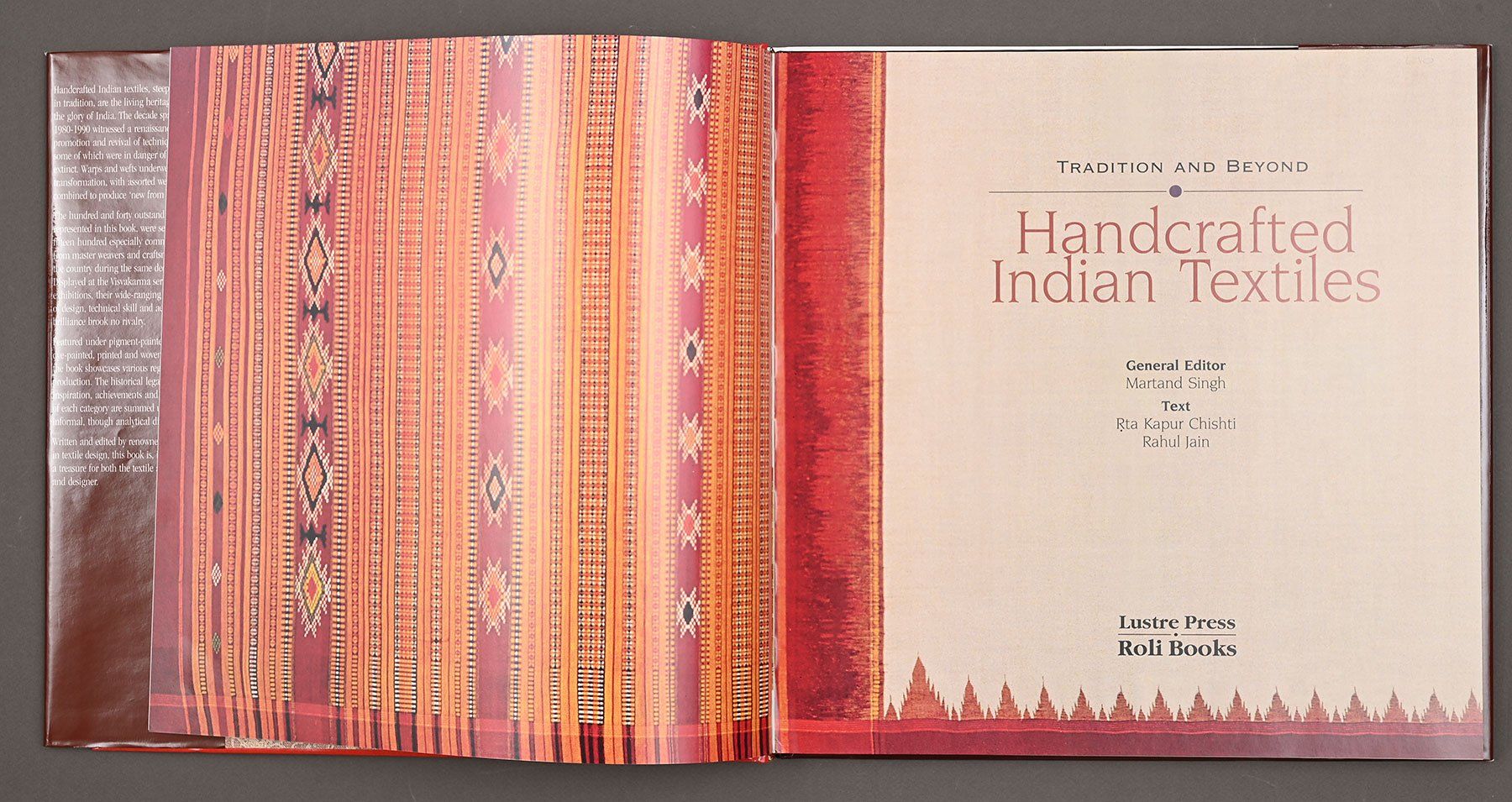 Livres: Kunstbuch: Handcrafted Indian Textiles - Textilien – D'occasion à Bern par chamunda 1