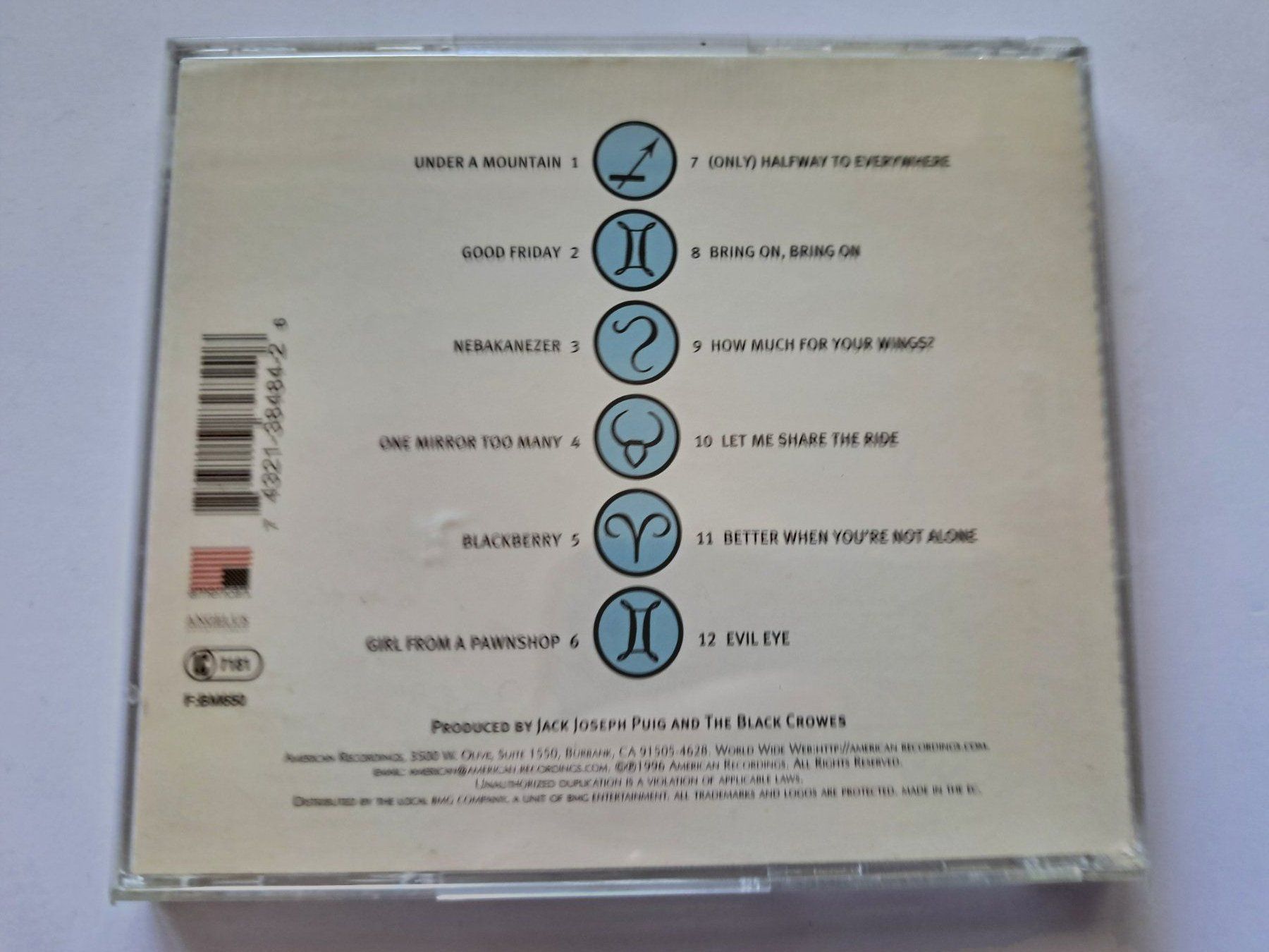 CD: Cd the Black Corwes - Three snakes and one charm  – Usato da Pully venduto da bro_n52j 1
