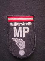 Militärstreife MP Badge Österreich, gebraucht