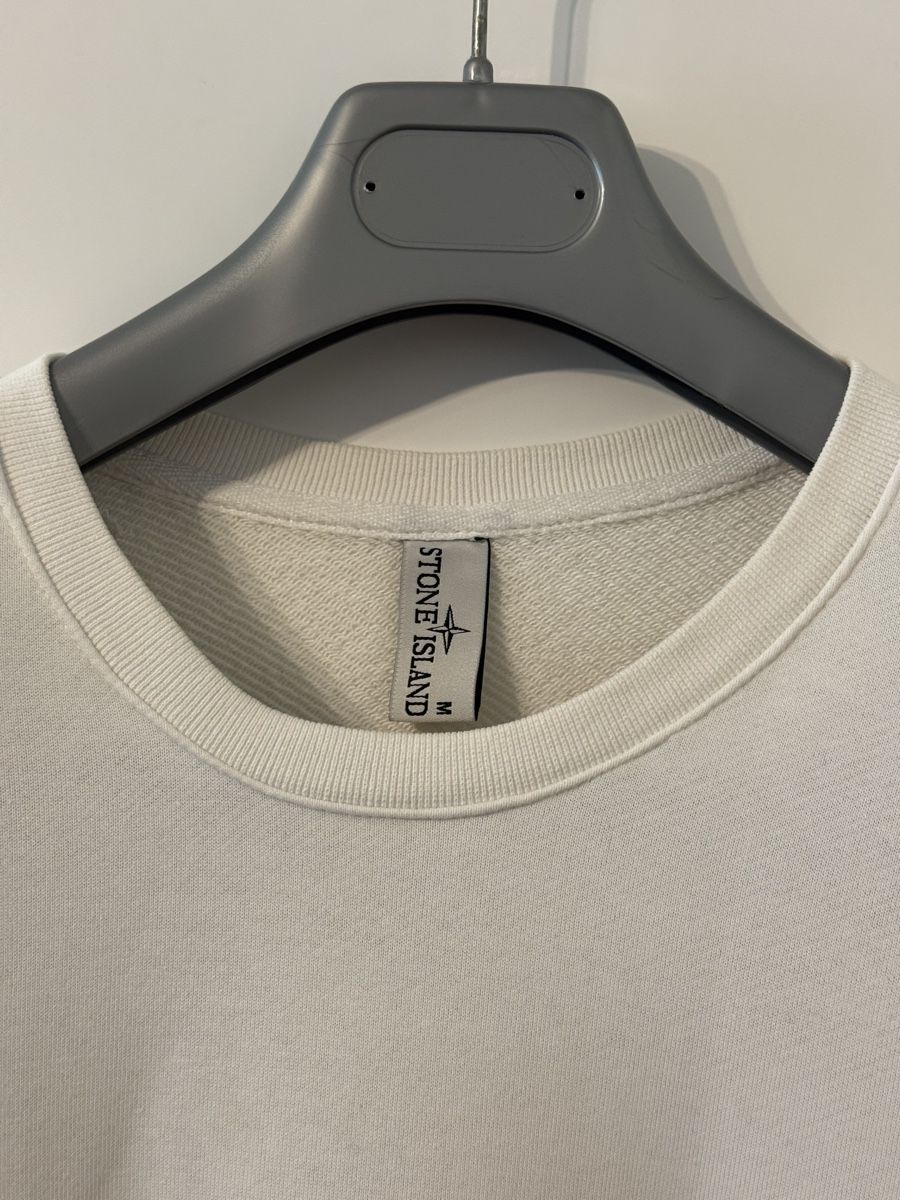 Stone Island Pulls & Sweat-shirts: Stone Island Pullover Gr. M White/Creme – D'occasion à Rotkreuz par sventraeger 2