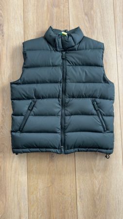 ASPESI original Daunen Weste grün S-M warme Jacke