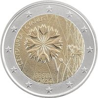 Estonia - 2 Euro (Cornflower) 2024 UNC