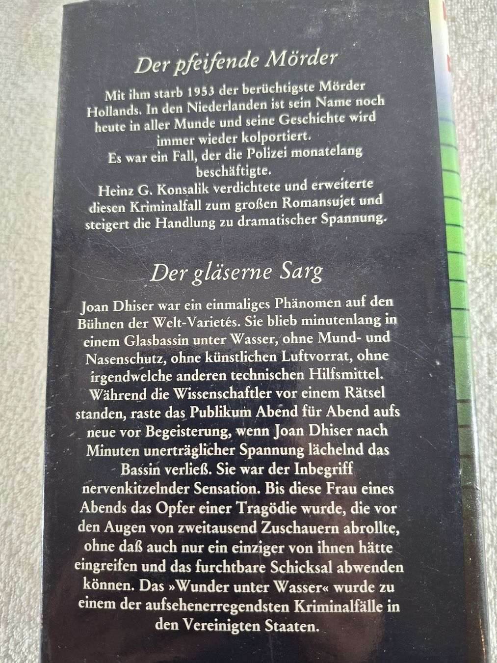 Bücher: Konsalik, Der pfeifende Mörder, gebunden  – Gebraucht aus Grindelwald von carro5 1
