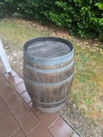 Rustikales Holzfass / Weinfass – Gartendeko, Bar, Stehtisch