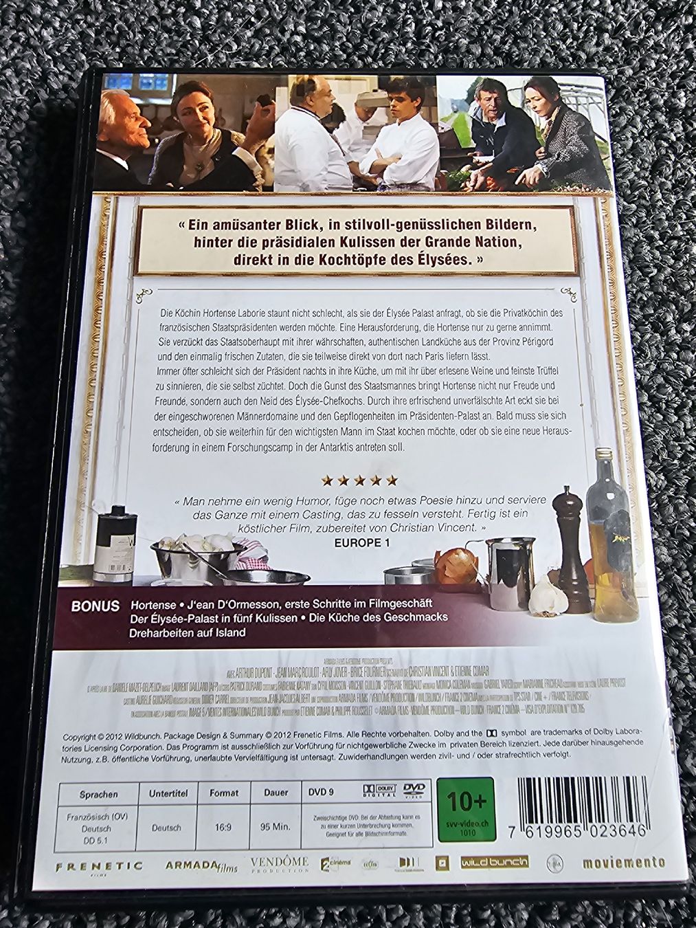 Tous les DVDs: DVD Les Saveurs du Palais(22292) – D'occasion à Ruswil par jan_bxl5 1
