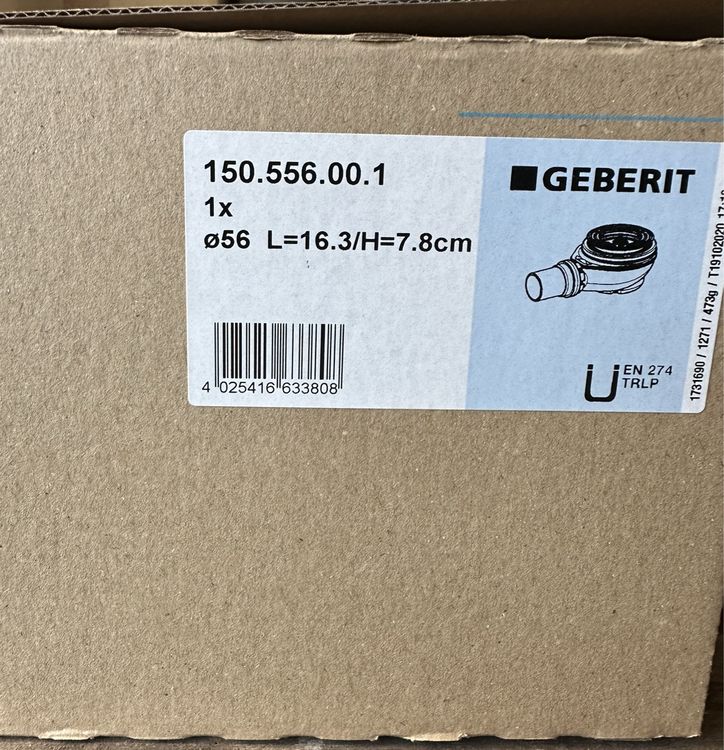 Geberit Sifon zu Duschtasse (Neu und originalverpackt) in Thürnen für ...