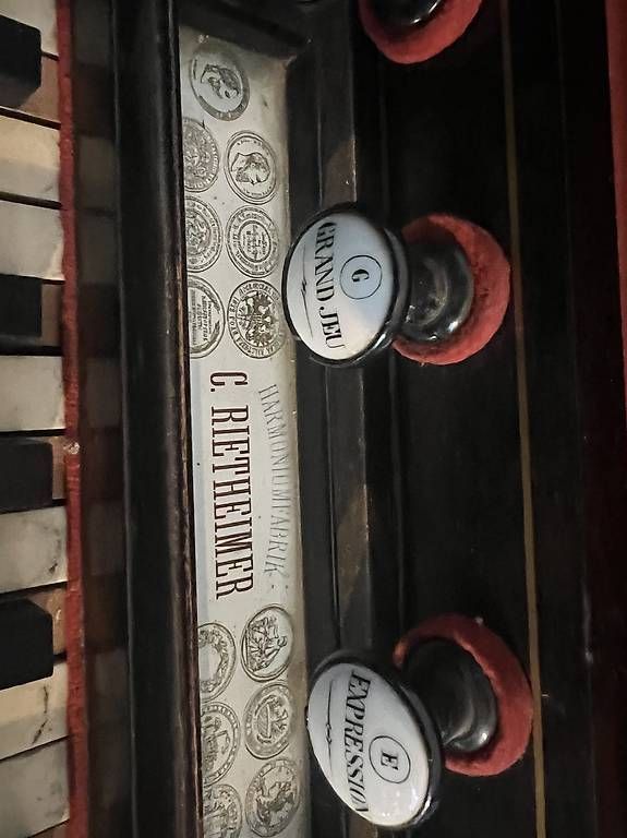Strumenti musicali: ? Armonium antico C. Riettheimer ? fine ?800 – Usato da Breganzona venduto da eve_v856 3