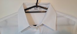 Schöne weisse Bluse Mango, Bügelarm,Grösse XS, neu