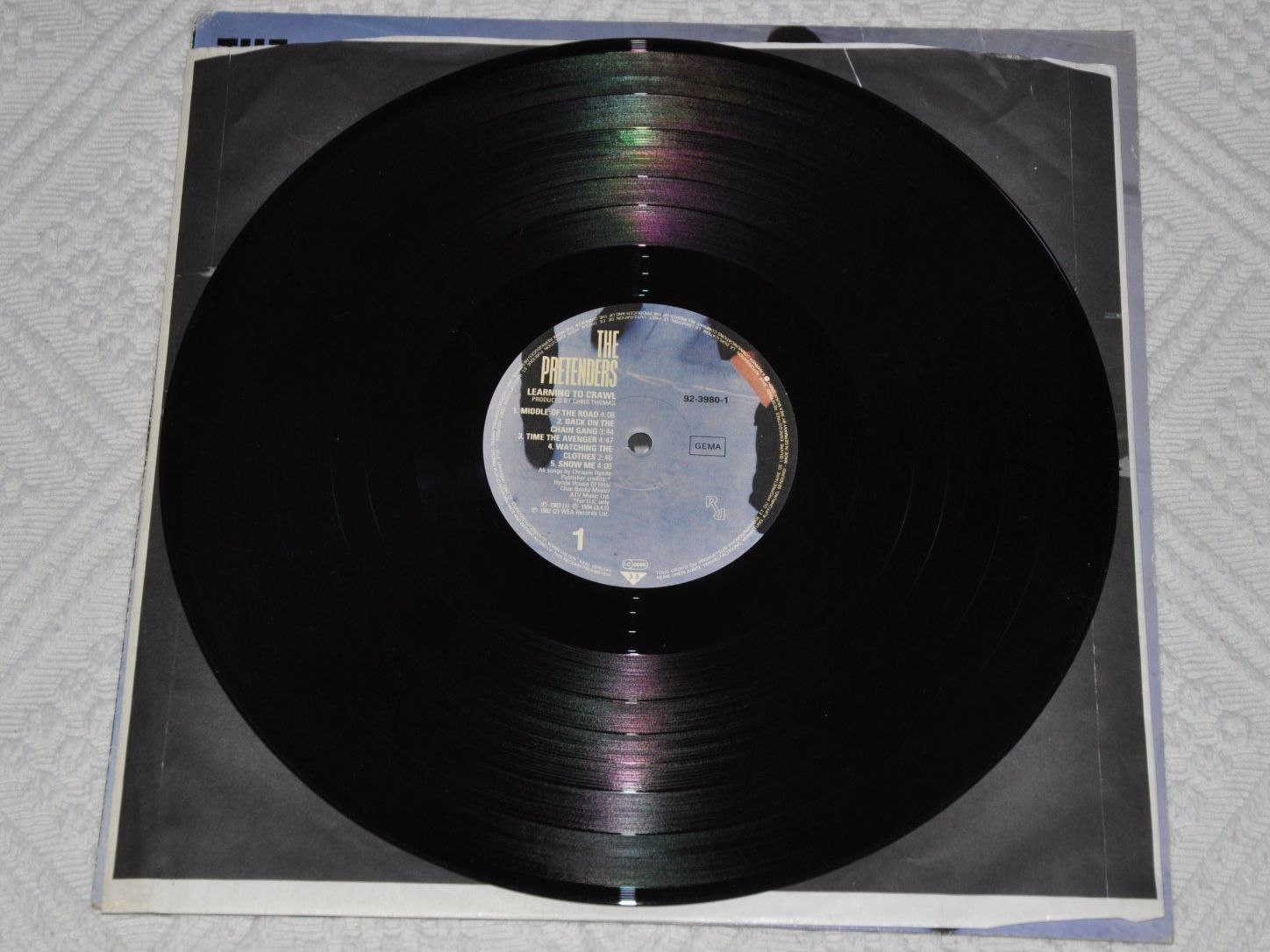 Dischi in vinile: LP The Pretenders - Learning To Crawl – Usato da Boll venduto da Theodora15 4