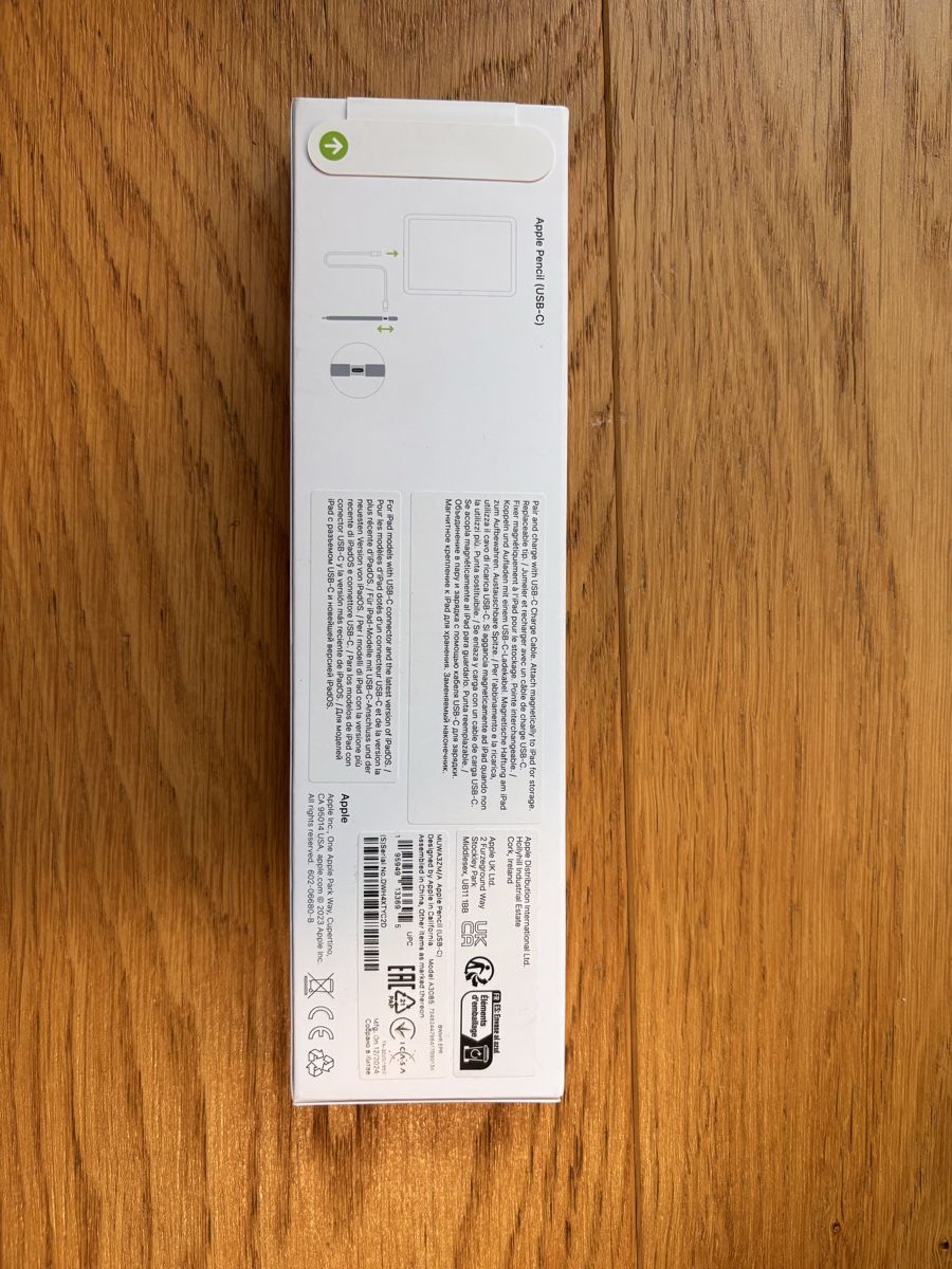 Apple Matite, matite colorate & gessi: New Original Apple Pencil (USB-C) – Nuovo e nell'imballaggio originale da Zürich venduto da die_9fgx 4