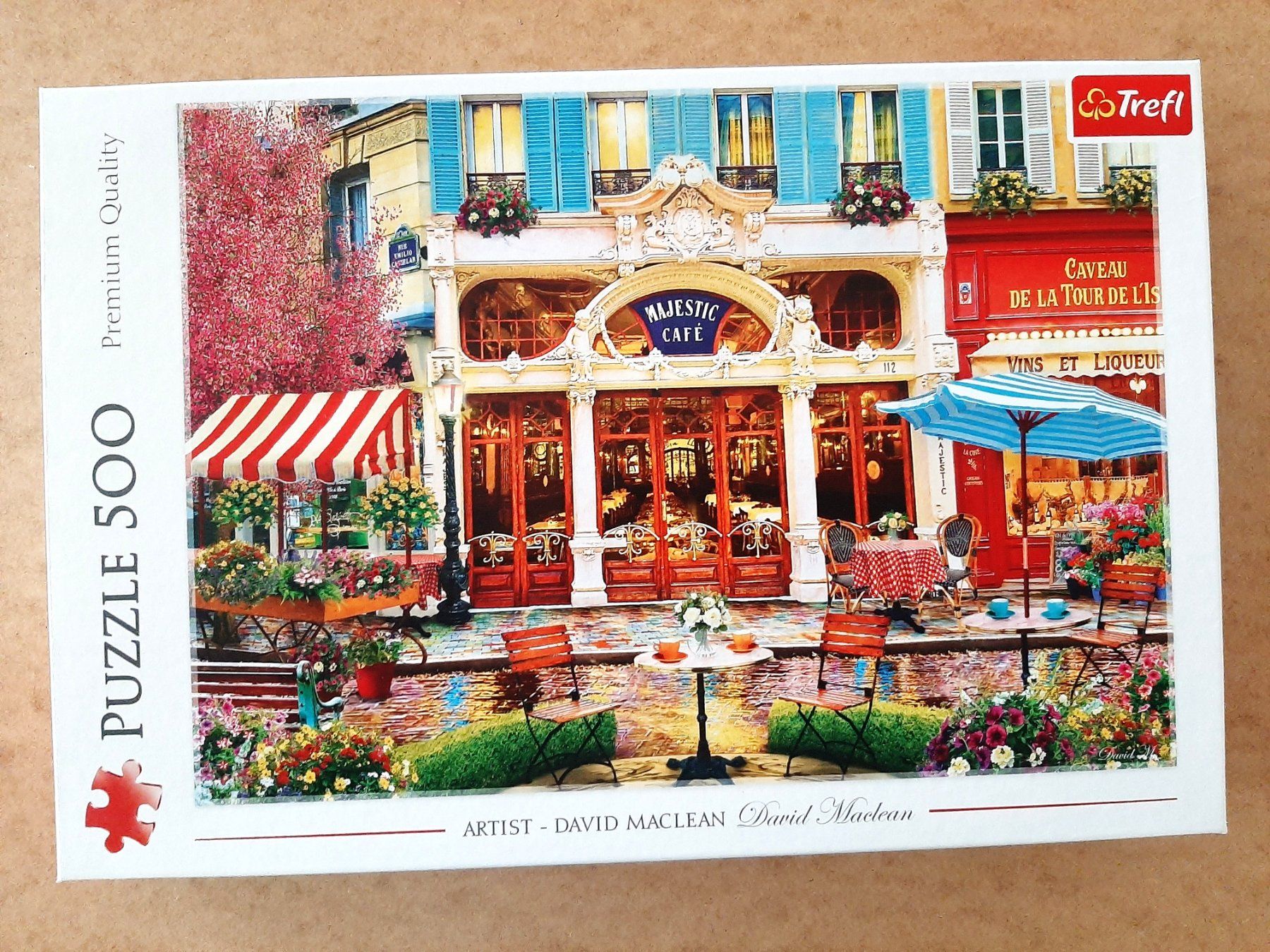 Puzzles: Puzzle 500er Trefl Café – D'occasion à Flaach par maj_w_