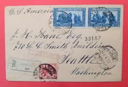 ITALIEN, R - BRIEF VON TORINO NACH WASHINGTON 1927