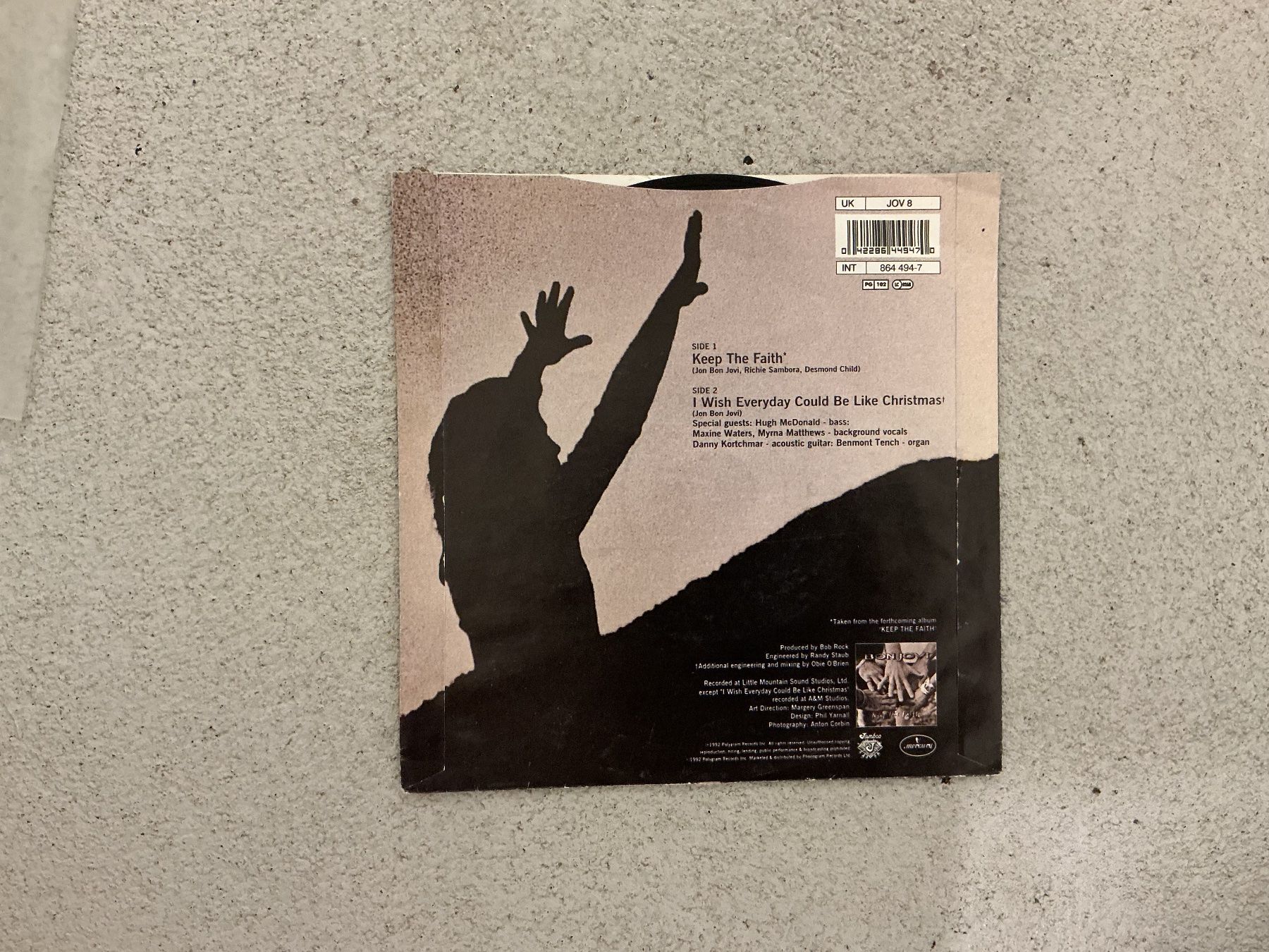 Schallplatten: BON JOVI Single - Keep The Faith – Gebraucht aus Winterthur von Tumko_7_Vinyl 1