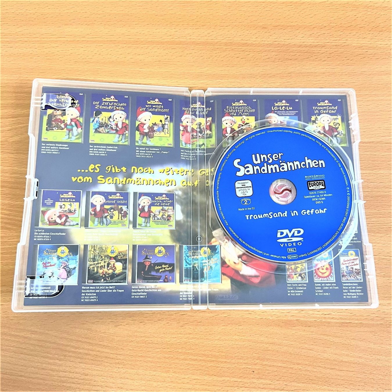 Tutti i DVDs: DVD - Unser Sandmännchen - Traumsand in Gefahr – Usato da Amlikon-Bissegg venduto da allerlei-versand 1