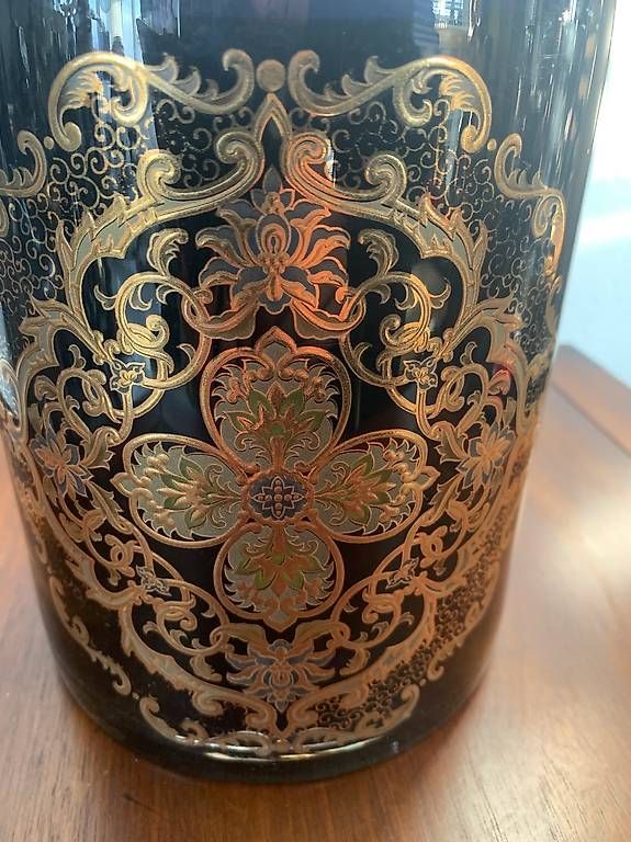 Vasi & Recipienti: Traumhafte grosse original Jugendstil Vase handbemalt – Usato da Rothrist venduto da Oddymanliane 4