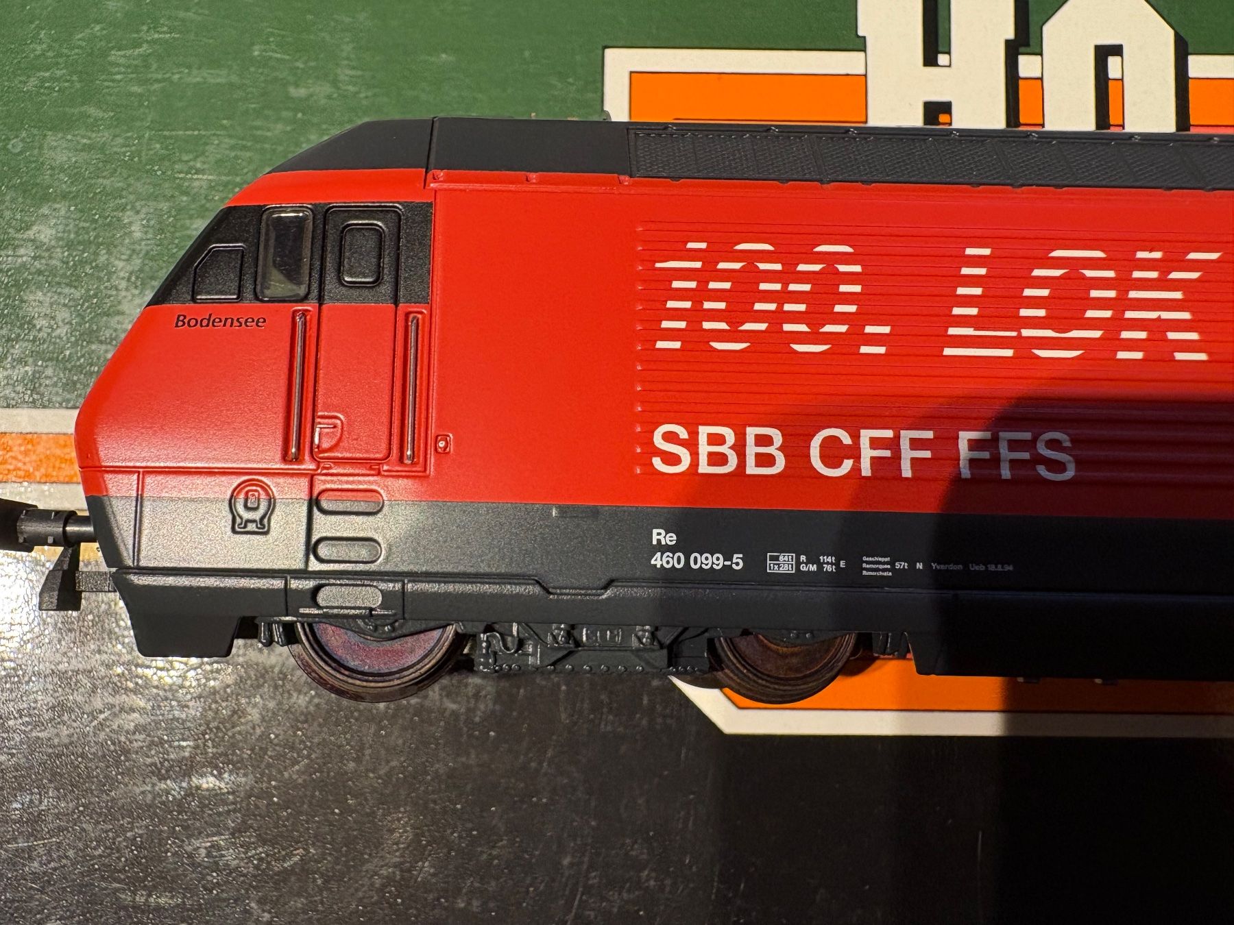 Hag Modelleisenbahnen: Hag 280  Re460  099 Bodensee – Neu und originalverpackt aus Corcelles Payerne von Pierre66 4