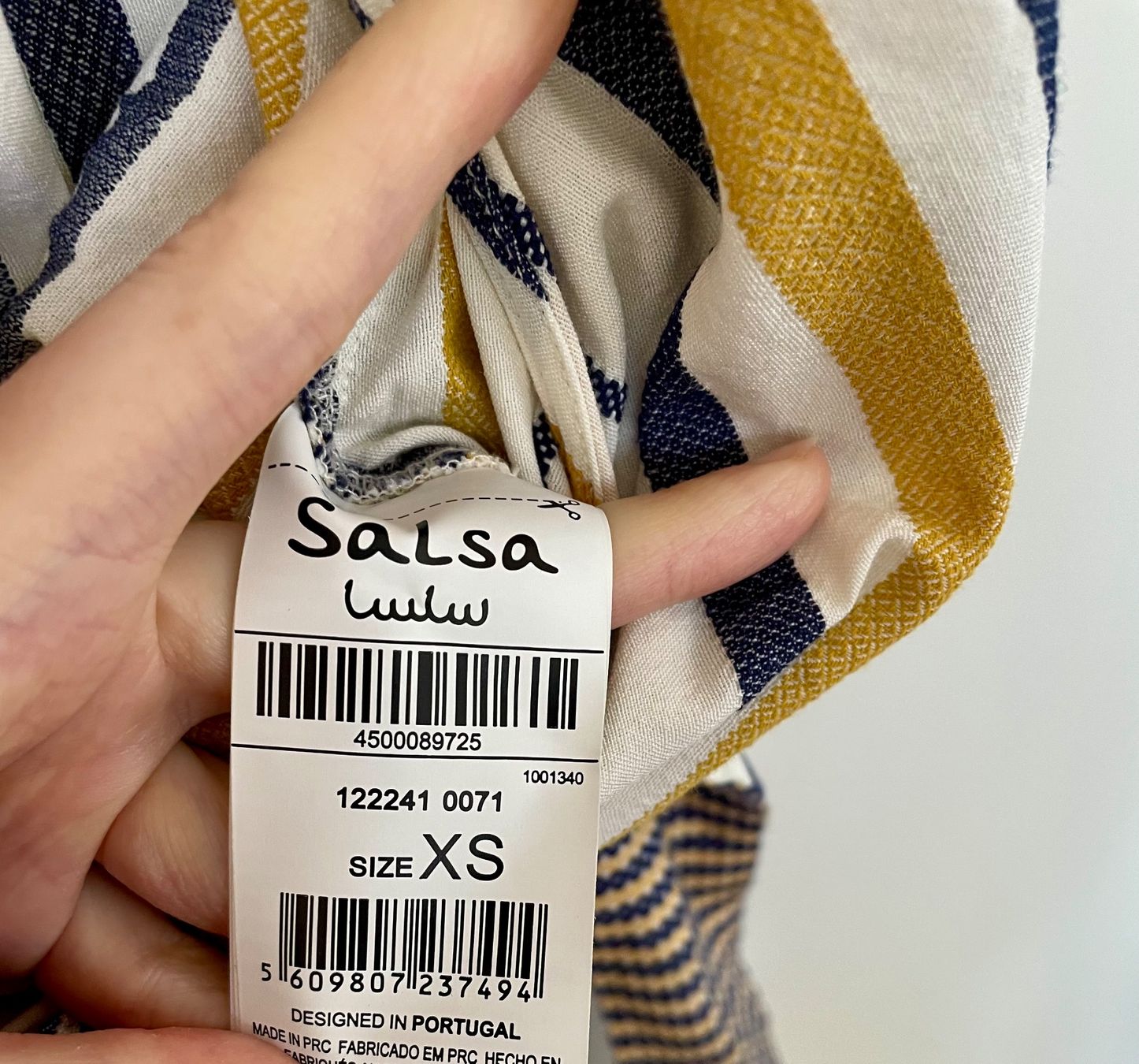 Camicette: Sommer Bluse von Salsa, Grösse XS, gestreift – Usato da Biel/Bienne venduto da linette78 2