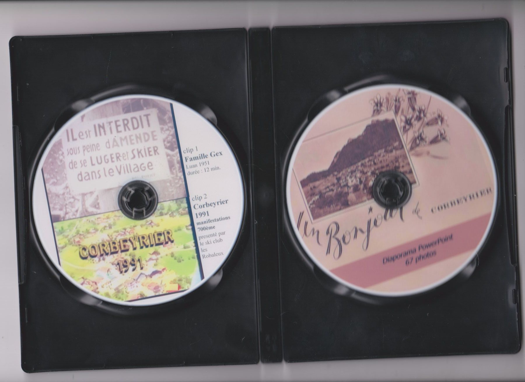 Tutti i DVDs: 2 DVD Corbeyrier sur Aigle ... – Usato da Bex venduto da Canouille 2
