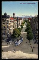 Zürich, Strassenbahn auf der Bahnhofstr