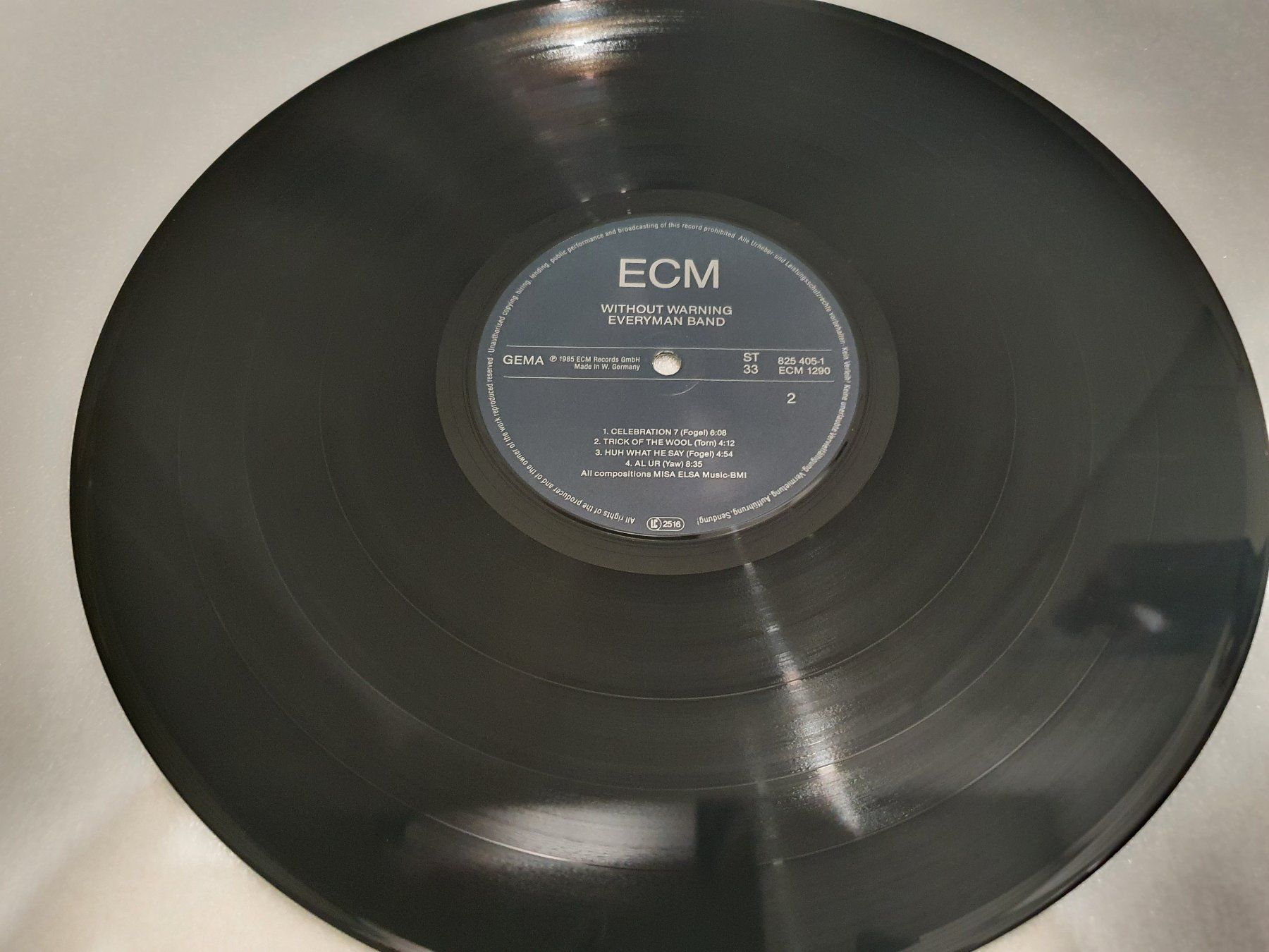 Dischi in vinile: Everyman Band – Without Warning – Usato da Uster venduto da Vinyl-Leidenschaft 4