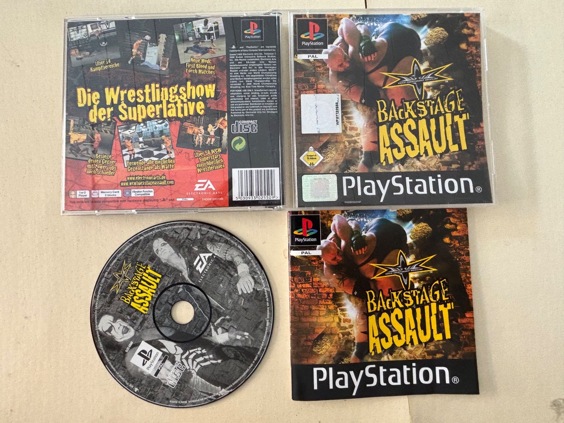 Giochi: WCW Backstage Assault (CIB) – Usato da Frenkendorf venduto da gelbeZinnie