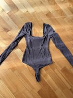 Zara Body in Braum, Langarm, Grösse S, Top Zustand