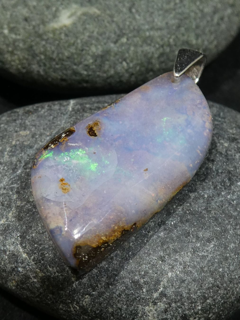 Ciondoli: Anhänger Boulder Opal. – Nuovo (secondo la descrizione) da Niederbüren venduto da Raphael014 5