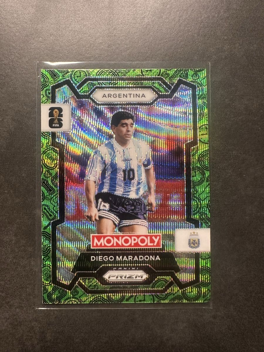 Panini Cartes à collectionner: Diego Maradona Panini Prizm Monopoly No.3 – Neuf (Voir description) à Walliswil b.Wangen par Swiss-Trading-Bros