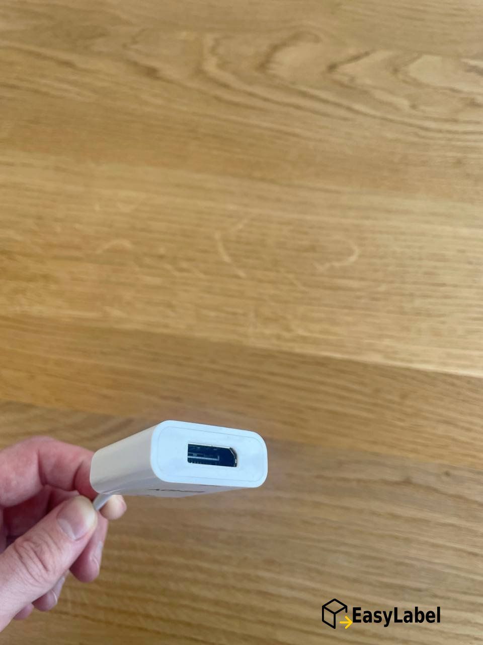 Kabel: DisplayPort/Usb-C Adapter, ca 20 cm. Lieferung gratis – Gebraucht aus Glattpark(Opfikon) von easylabel 2