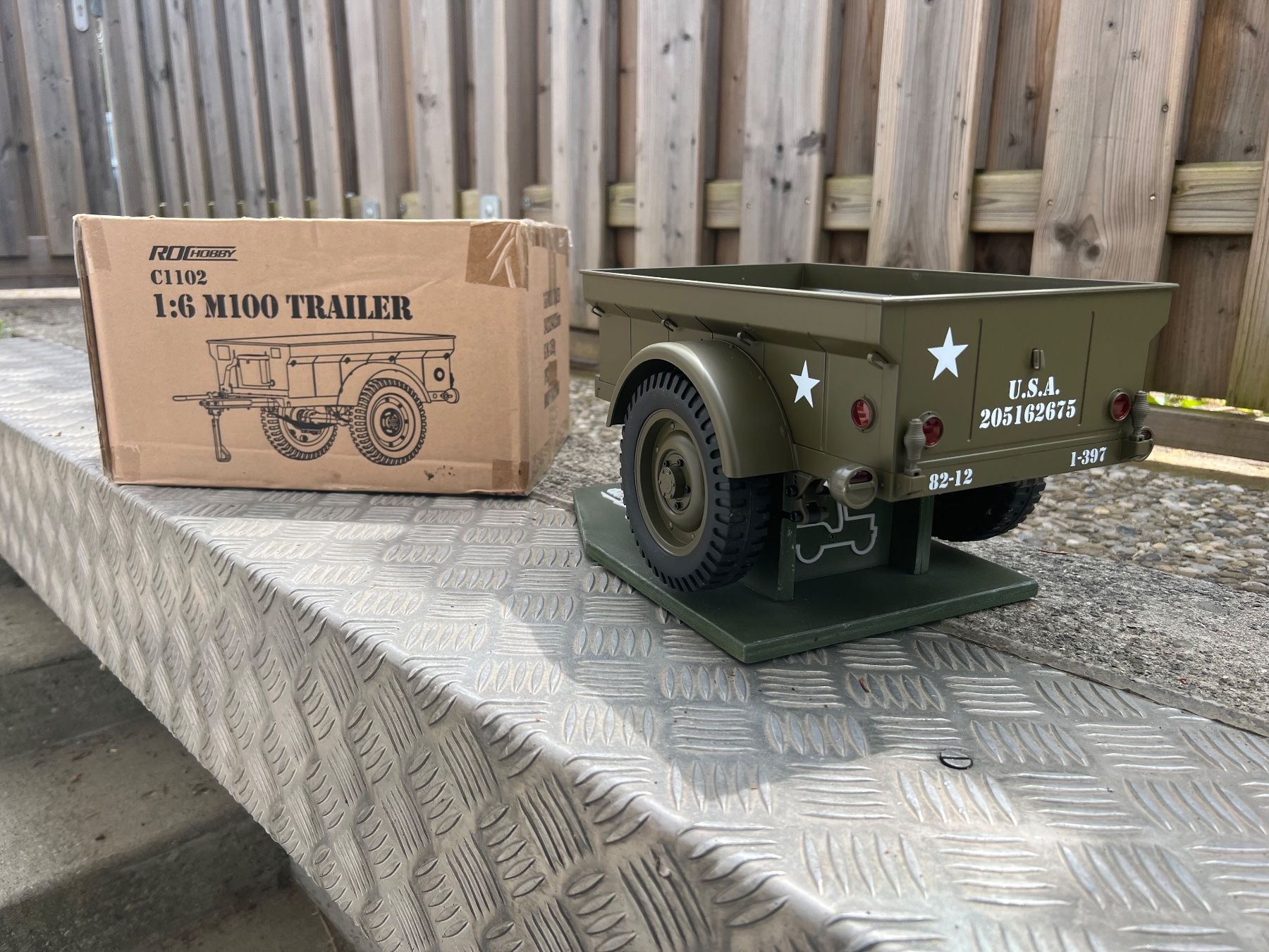 RC Modellbau: Williys M100 Crawler Trailer – Gebraucht aus Zuchwil von  2