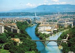 GENÈVE Vue aérienne