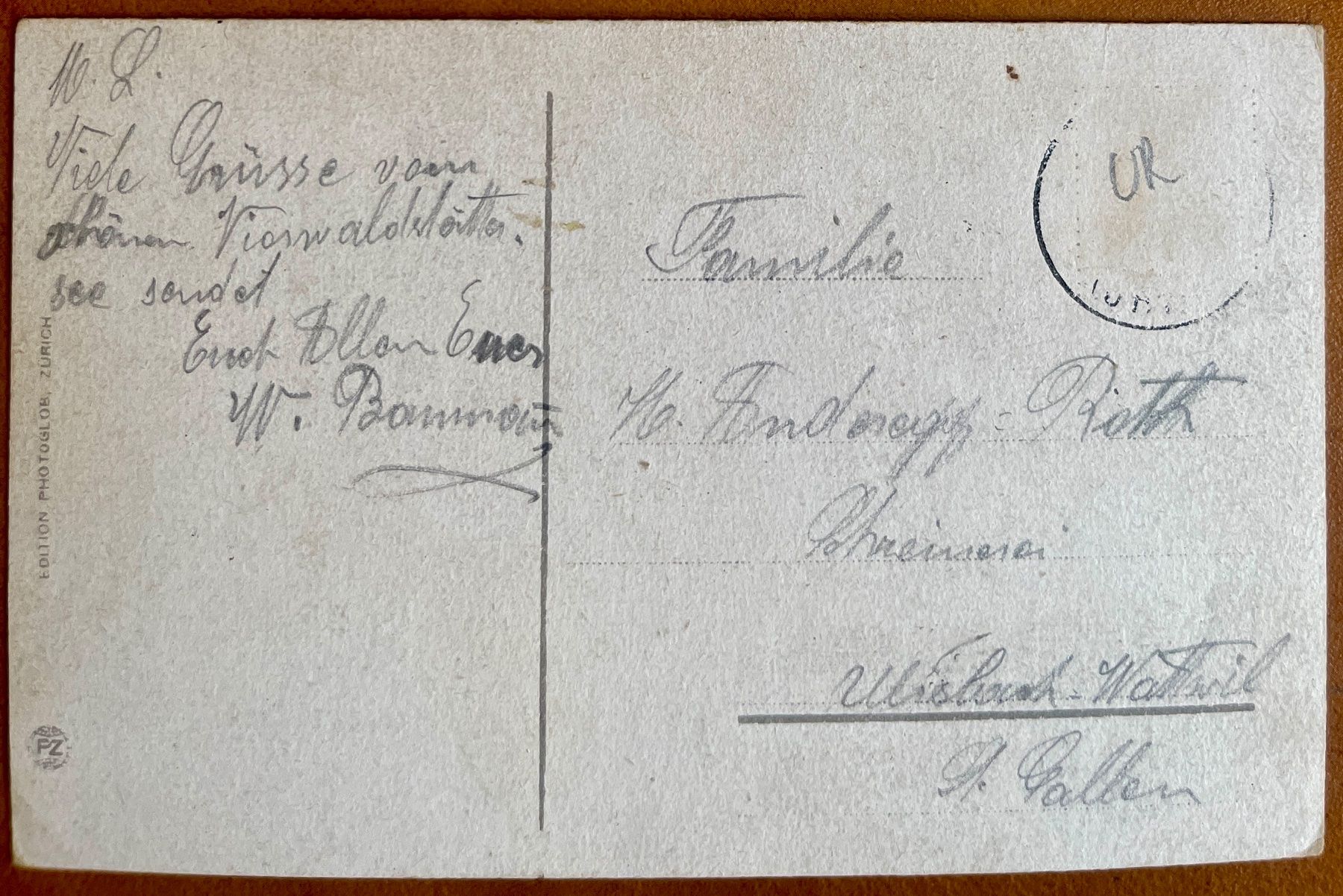 Cartoline postali: AK: RÜTLI – Usato da Lutry venduto da Ediego 1