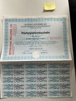 10 Historische Aktienurkunden (Set)