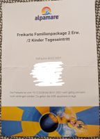 Tagesticket Familienpass Alpamare im Wert von 129 Franken