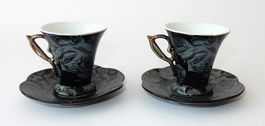 «Yamasen, Japan » Gold - Collection Porzellan - Espresso Set