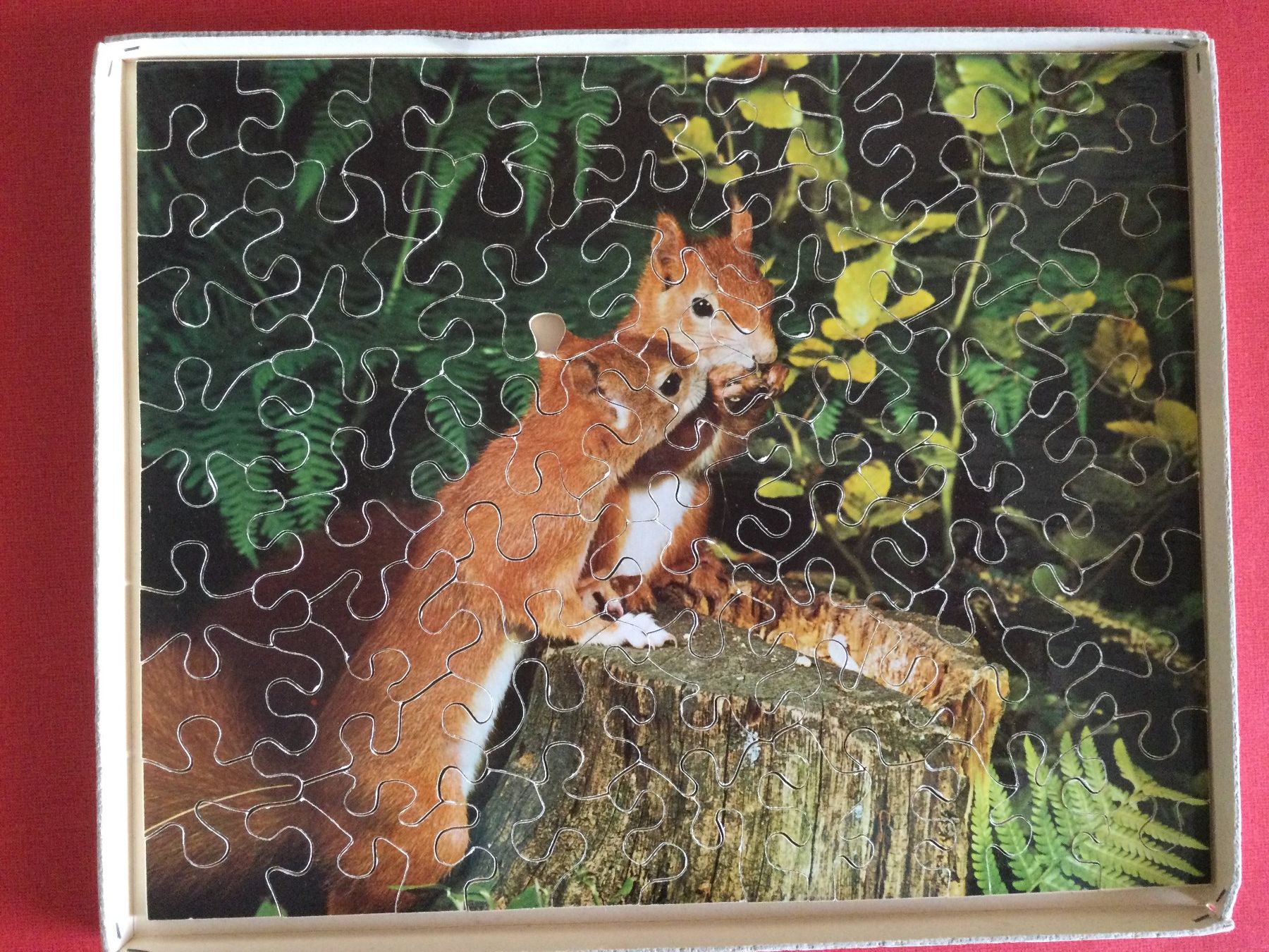 Puzzle: altes Holz-Puzzle 80 Teile – Usato da Boppelsen venduto da KASIBO 1