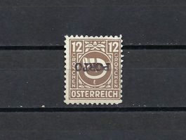 Österreich Portomarke MiNr. 194 mit verkehrtem Druck "PORTO"