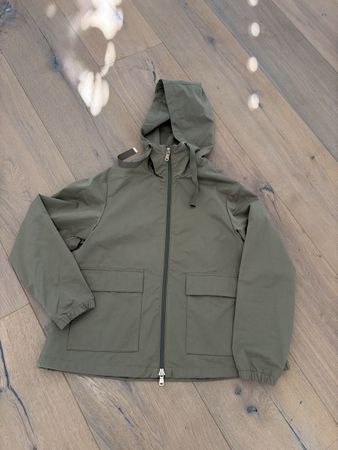 Maximilian Jacke olive mit Kapuze Gr. 34 neu!