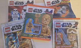 Lego Star Wars Paper bag and foil pack NEU