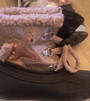 Friboo 24/ 25Winterstiefel Kinder Glitzer Kupfer 